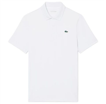 Теннисное поло Lacoste Ultra Dry Stretch Golf - white