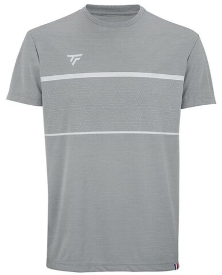 Детская теннисная футболка Tecnifibre Team Tech Tee - silver