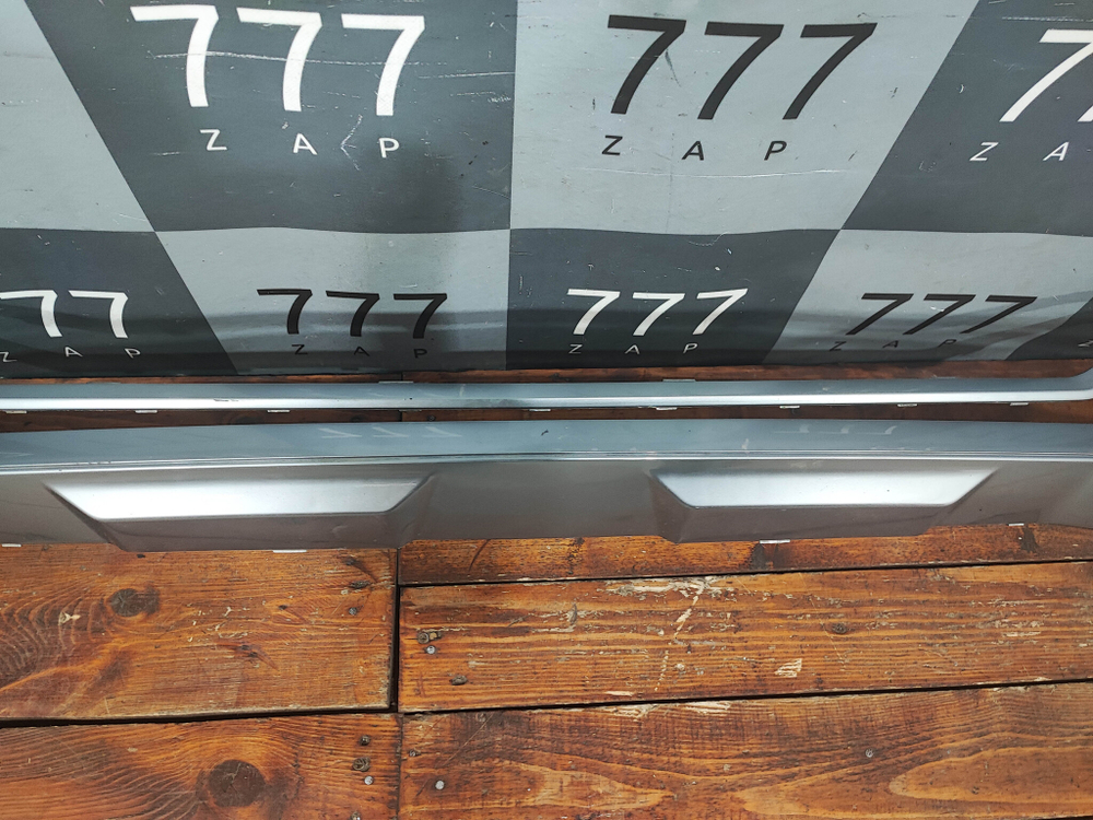 Накладка заднего бампера Kia Sorento 4 (MQ4) 20-нв Б/У Оригинал 86670P2010