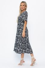 Платье Майя (черно-белое) П13911-3М LT Collection