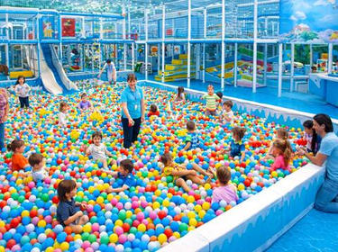 Сухой бассейн в детском центре: 10 игр, которые понравятся детям и увеличат загрузку зала