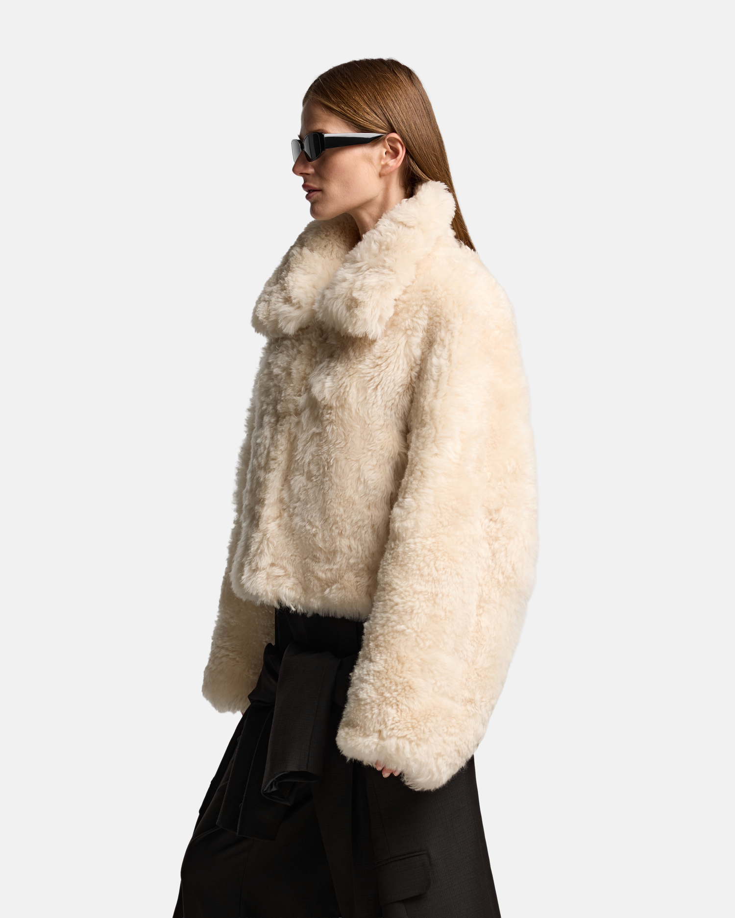 ДВУХСТОРОННЯЯ ШУБА ИЗ ОВЧИНЫ