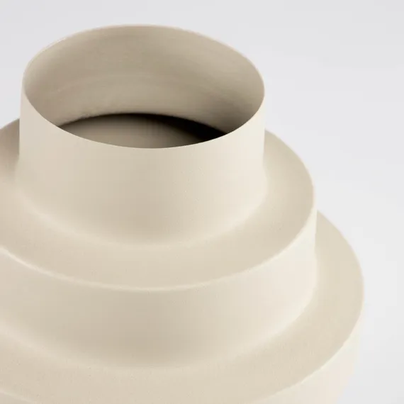 Ваза Tami 23 см бежевая