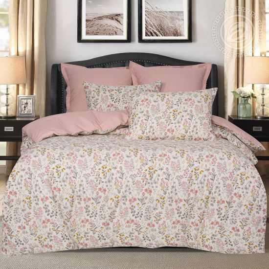 Евро комплект постельного белья Джудит сатин