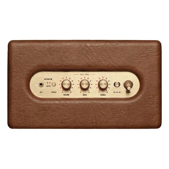 Портативная акустика Marshall Acton III Bluetooth Speaker, Brown
