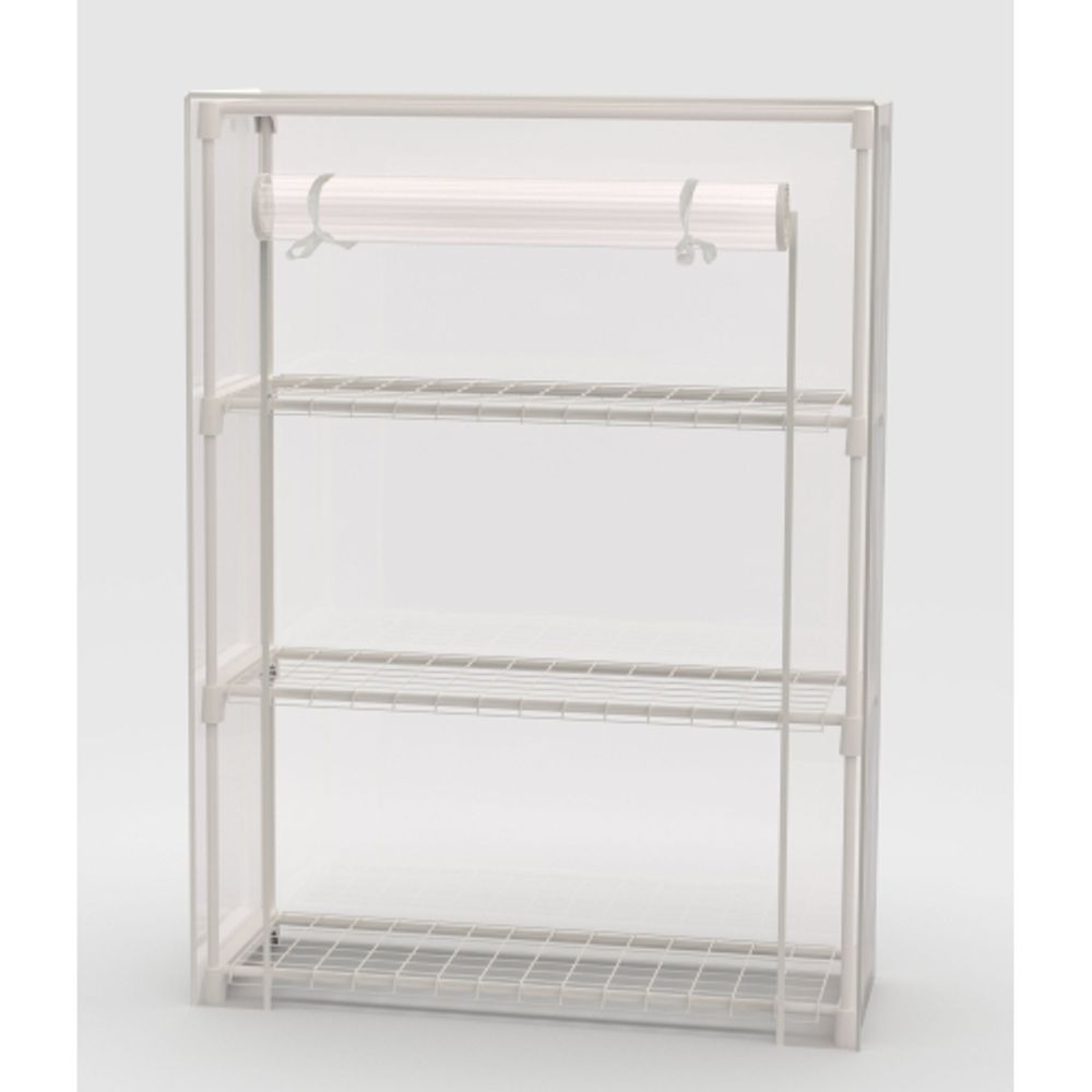 Теплица GREEN APPLE GA-House-3x-frame 3 яруса 1250х590х300 мм