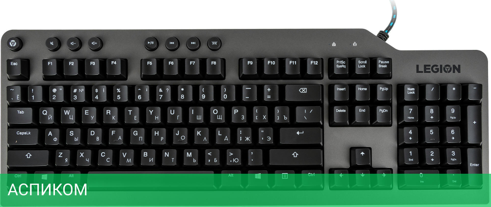 Клавиатура Lenovo Legion K500 RGB (GY40T26479)