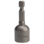 Ключ-насадка магнитный 1/4" 12х48мм (20 шт/уп) KRANZ