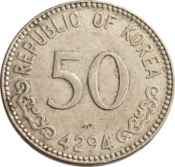50 хванов 1961 (4294) Южная Корея