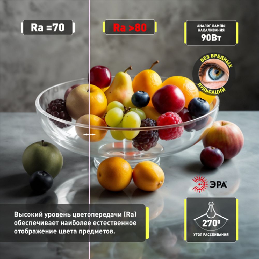 Лампочка светодиодная ЭРА F-LED G95-7W-824-E27 gold E27 / Е27 7Вт филамент шар золотистый теплый белый свет