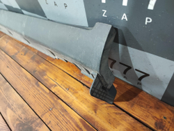 Накладка порога левого Kia Sorento 2 (XM) 09-20 Б/У Оригинал 877512p000