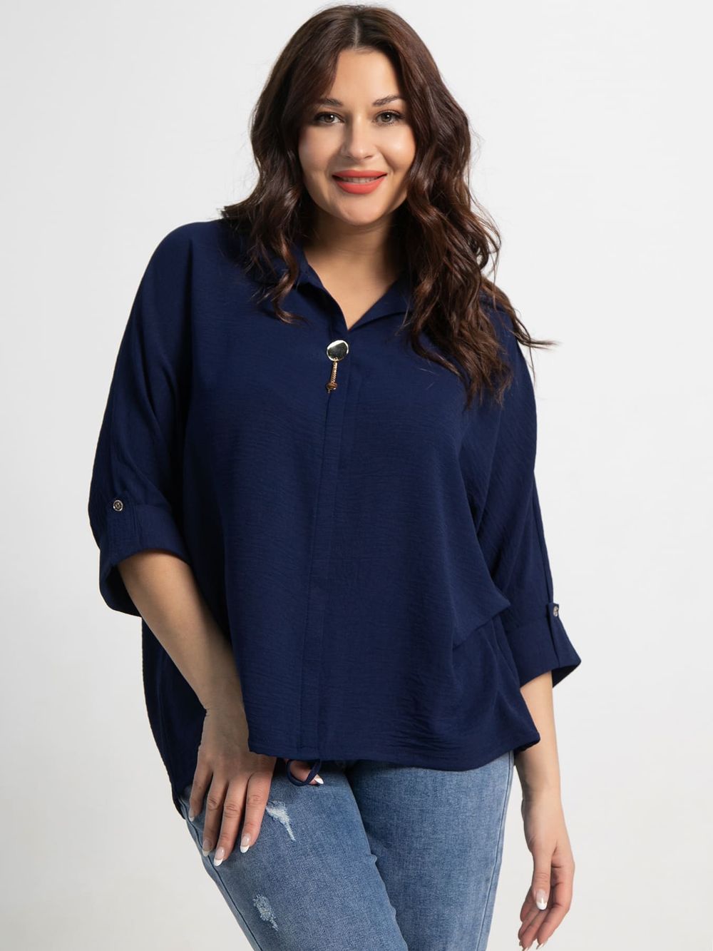 Блуза Серенада (синий) Б15552-24М LT Collection