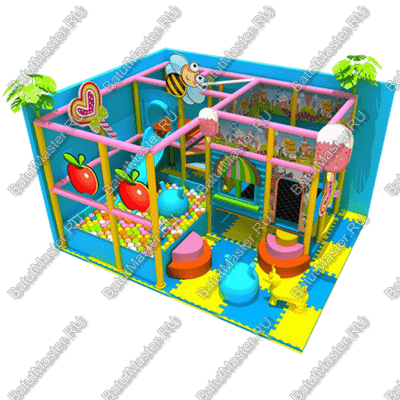 Детский игровой лабиринт «Яблочный кекс»