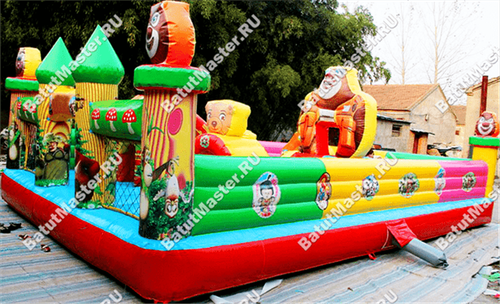 Надувной батут "Медвежата"