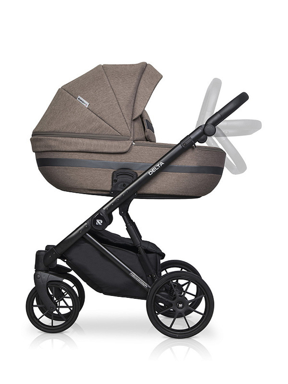 Детская коляска Riko Basic Delta 2 в 1 03 cappucino