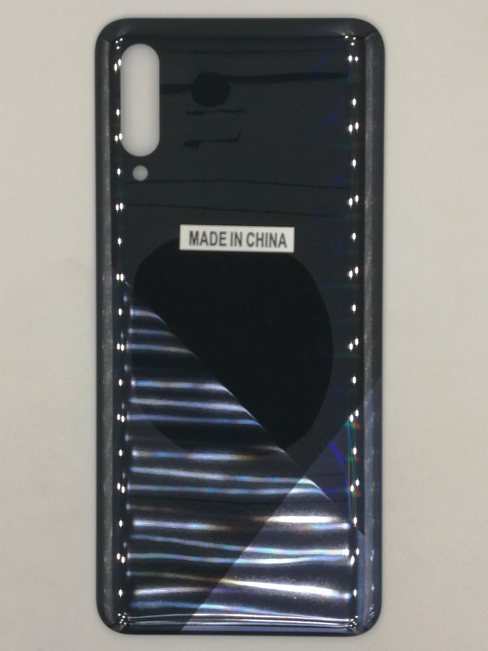 Задняя крышка для Samsung Galaxy A30s (SM-A307F) Черный