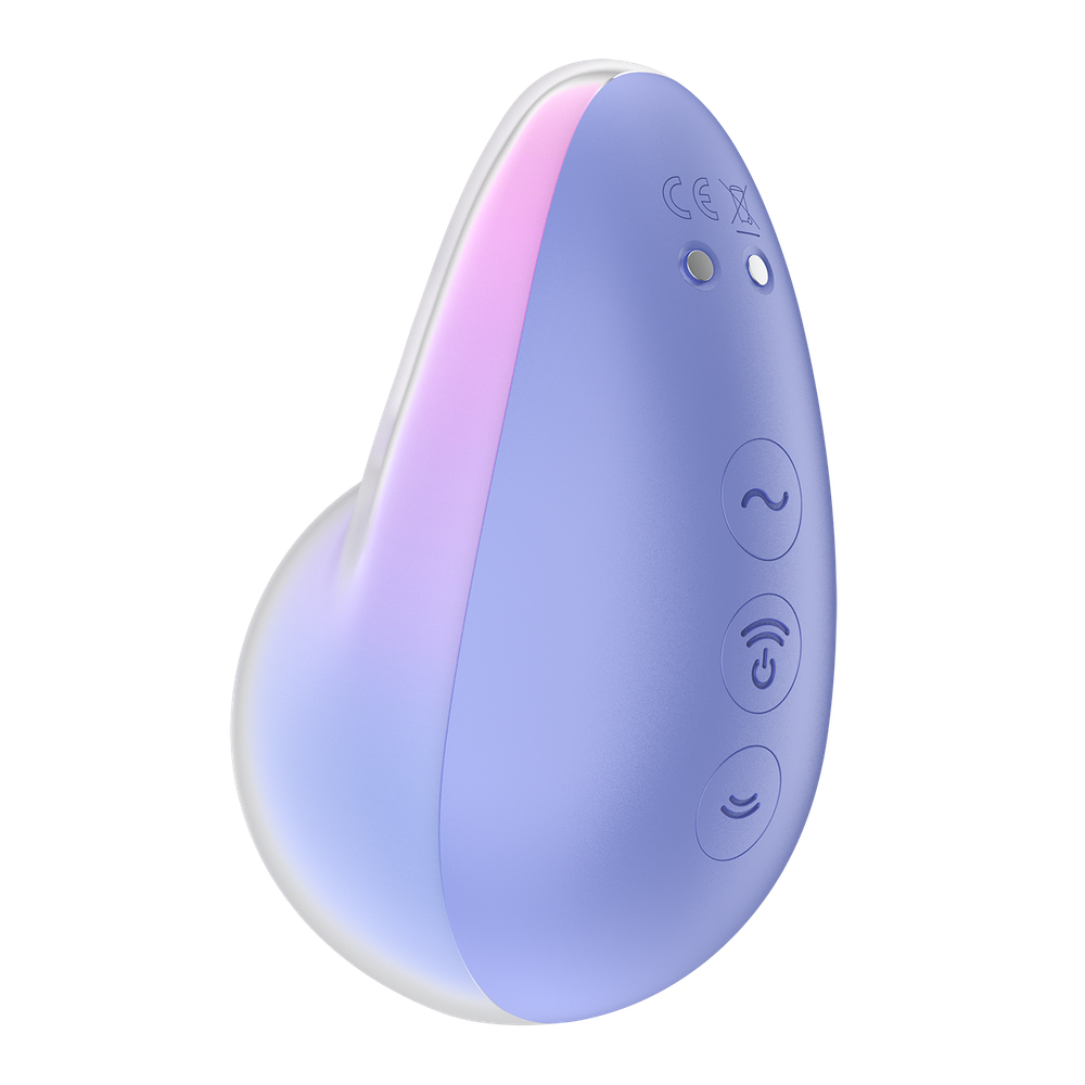 Вакуумный стимулятор клитора Satisfyer Pixie Dust, фиолетово-розовый
