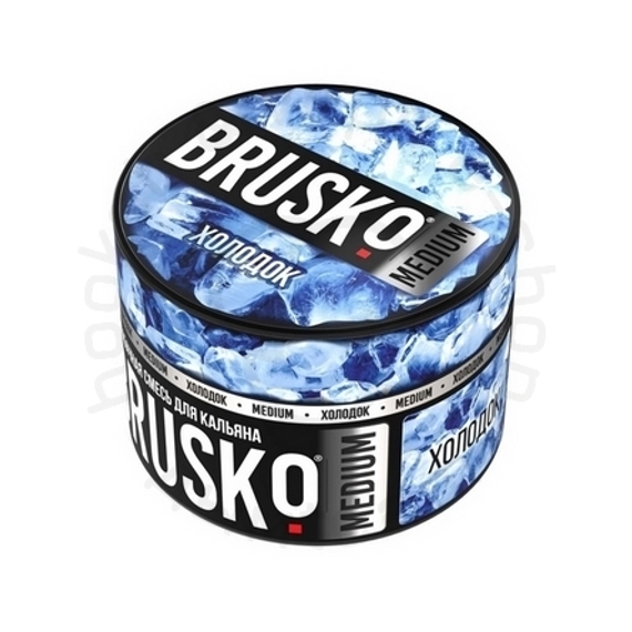 Бестабачная смесь для кальяна BRUSKO, 50 г, Холодок, Medium (M)