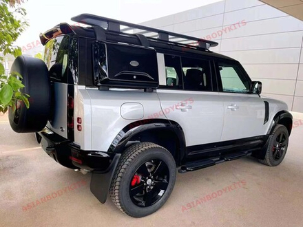Комплект широких расширителей арок для Land Rover Defender 110 L663 2020+ Лэнд Ровер Дефендер