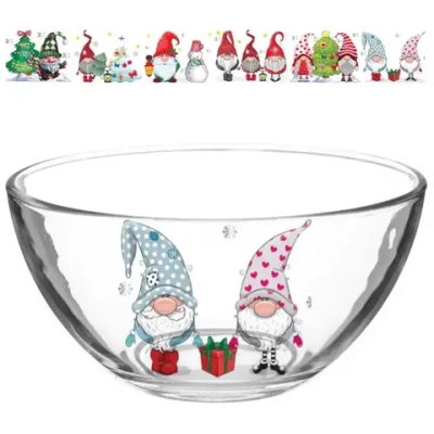 Салатник 800мл «Гномы в деле» 6 видов