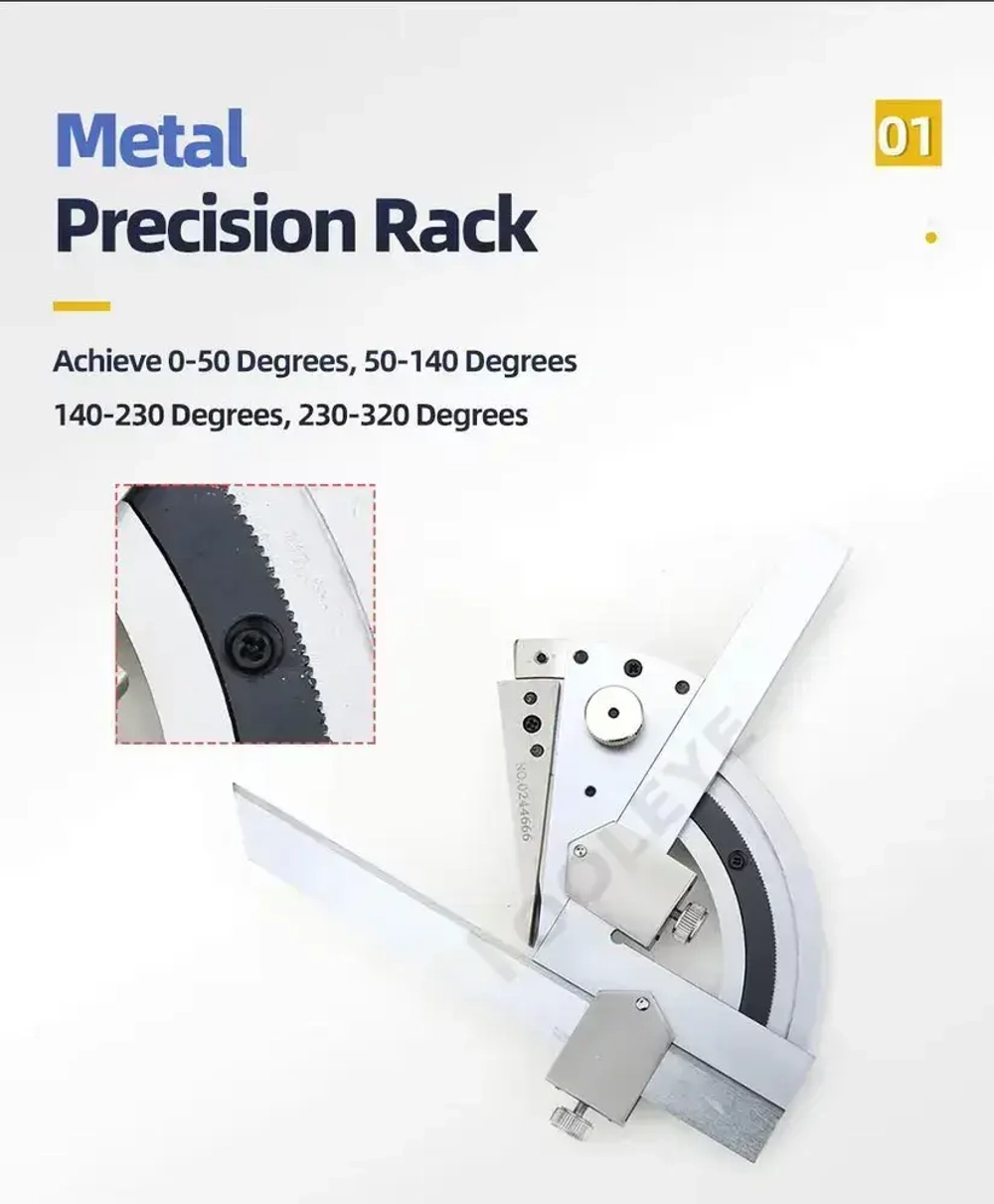 Угломер 150мм х 150мм, Нержавеющая сталь