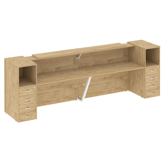 Onix Ресепшн O.R-K-12 Тиквуд Светлый 3624*766*1187