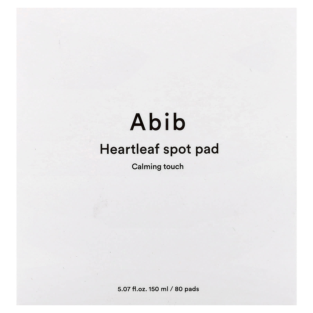 Abib, Heartleaf Spot Pad, 80 тампонов, 150 мл (5,07 жидк. унц.)