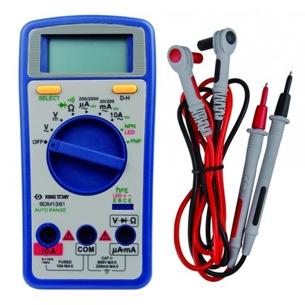 Цена на KING TONY (9DM1361) Мультиметр цифровой