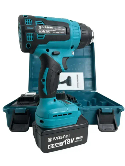 Фен аккумуляторный строительный 2 аккумулятора в комплекте