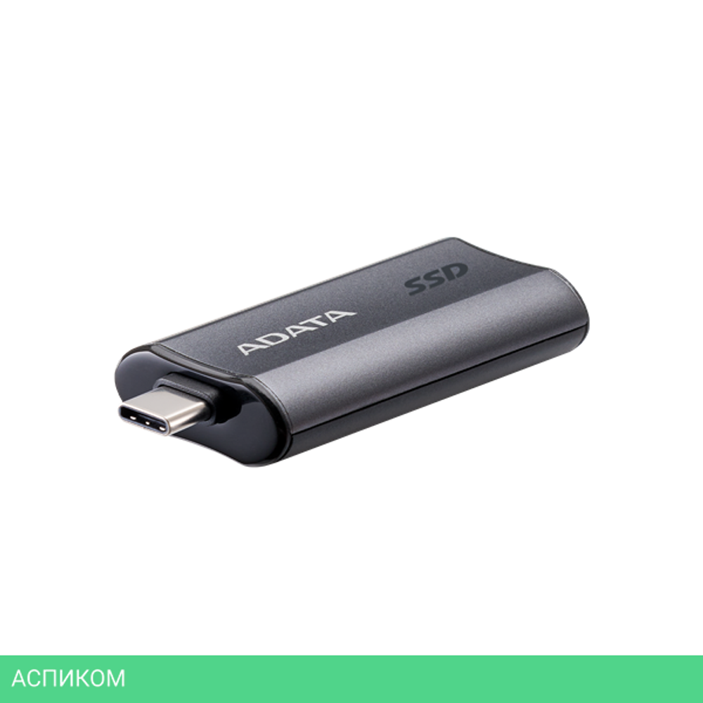 Внешний накопитель A-Data SC750 1TB серый (SC750-1000G-CCBK)