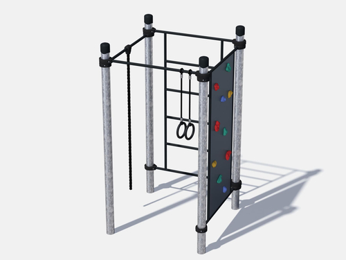 Канат, кольца, скалодром, шведская стенка (цинк)