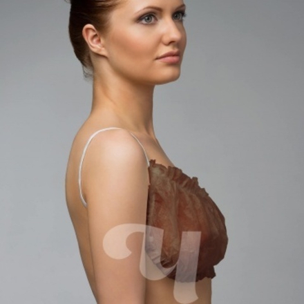 Топик с открытой спиной спанбонд Шоколадный 10 шт/уп