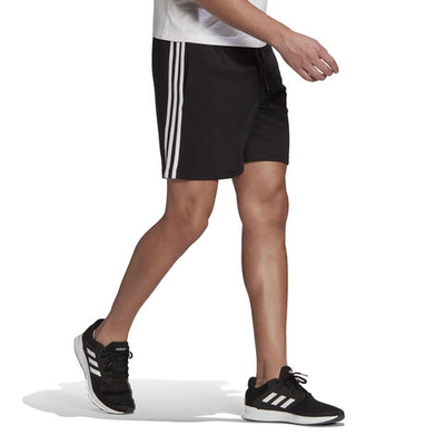 Мужские теннисные шорты adidas Essentials French Terry 3-Stripes Shorts Men - Black, White