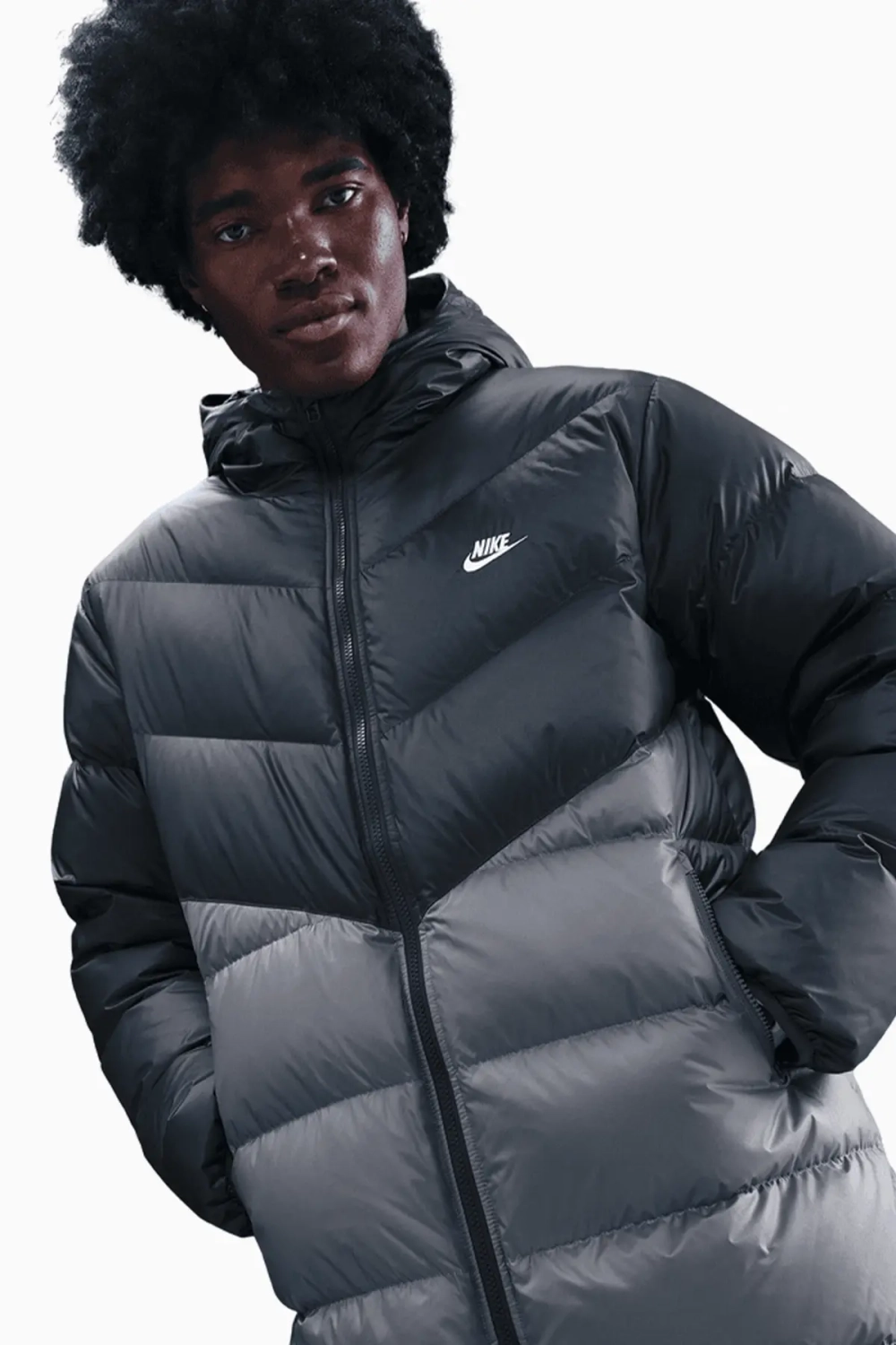 Куртка Nike Windrunner Parka - черный