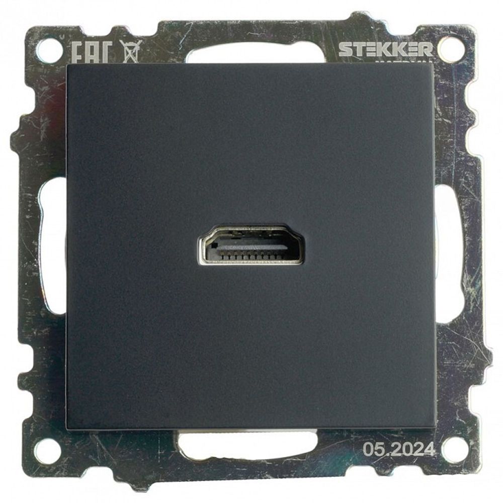 Розетка HDMI без рамки Stekker Катрин 50062