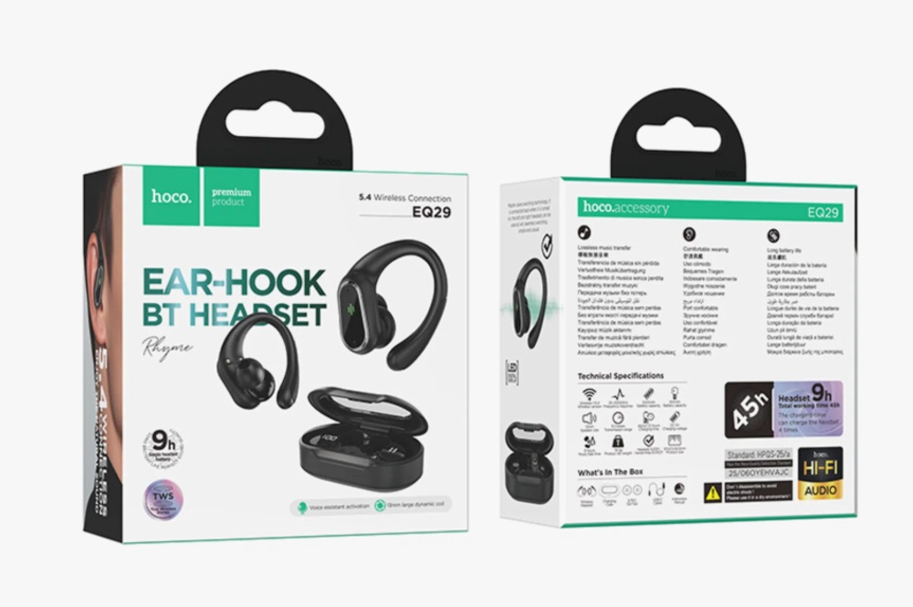 Беспроводные наушники TWS HOCO EQ29 (черный)