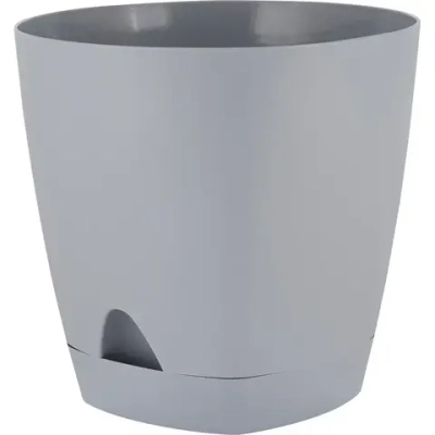 Горшок для цветов InGreen Amsterdam D200мм 4л с прикорневым поливом Утренний туман
