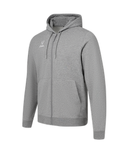 Худи на молнии ESSENTIAL Cotton FZ Hoodie, серый меланж