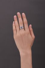 Кольцо 7 Crystals с топазом и шпинелью