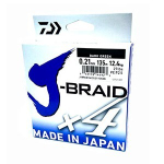 Шнур Daiwa J-Braid X4 135м 0.07мм 2.6кг Dark Green 1шт