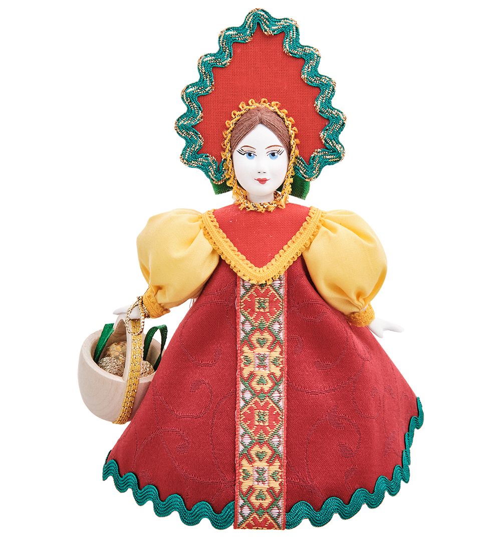 РусКукла RK-933 Кукла «Устинья в кокошнике»