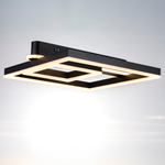 738687 Настенно-потолочный светильник UNDINE 90W LED 3872LM ЧЕРНЫЙ 3000-6000K