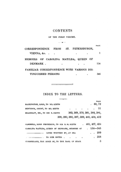 Memoirs and Correspondence (Official and Familiar) of Sir Robert Murray Keith, K.B.. Volume 1 | Robert Murray Keith