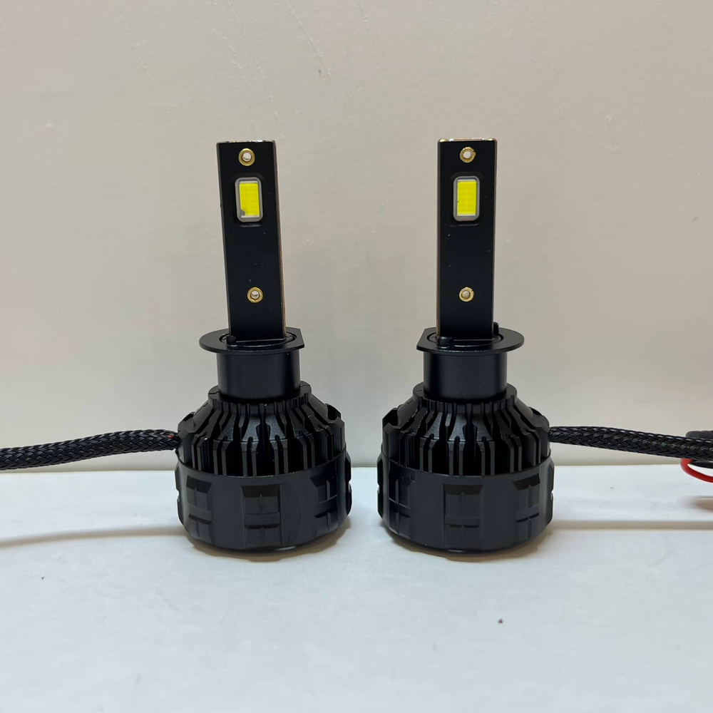 H1 / Светодиодные (H1) лампы 6000K, 120W, 12000lm, V18 - SFDA (2 шт. / комплект)