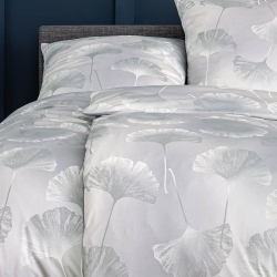 Постельное белье 1.5 спальное Estella Isabella platinum серое