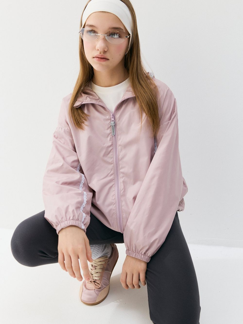 Ветровка на сетчатой подкладке "Роза" 7+