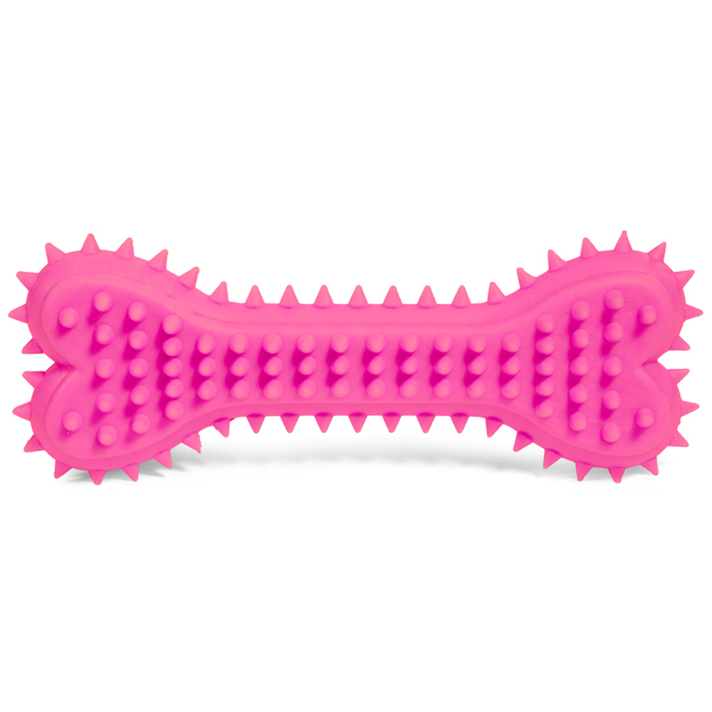 Игрушка для собак из резины "Кость с шипами", 150мм, Triol