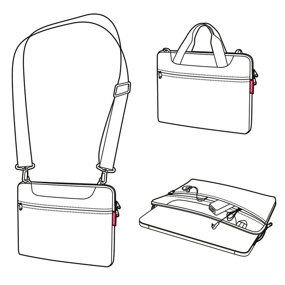 Сумка для ноутбука netbookbag dark blue