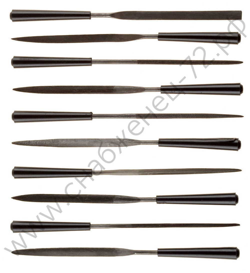 STAYER 140 мм, 10 предм., Набор надфилей (16011-H10)