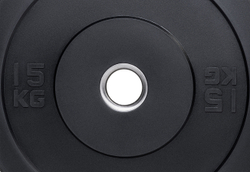 Диск каучуковый 15 кг TRN (черный)